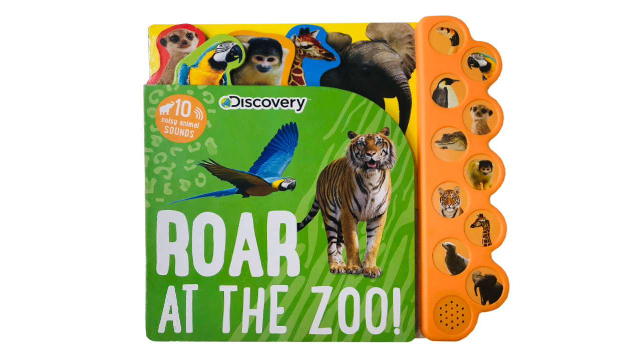 Children S Book Roar At The Zoo 読み聞かせ絵本 動物の鳴き声 読み聞かせ絵本のサウンドブックス
